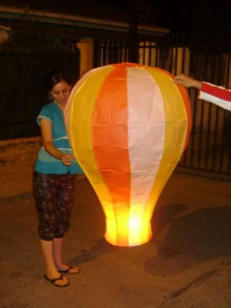 Globos aerostaticos de papel - Santiago, Chile - Otros Artículos