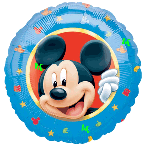 Globo con la cara de Mickey - MundoGlobo