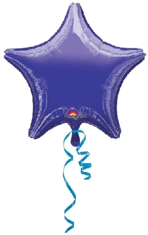Globo estrella morado | TODO FIESTA