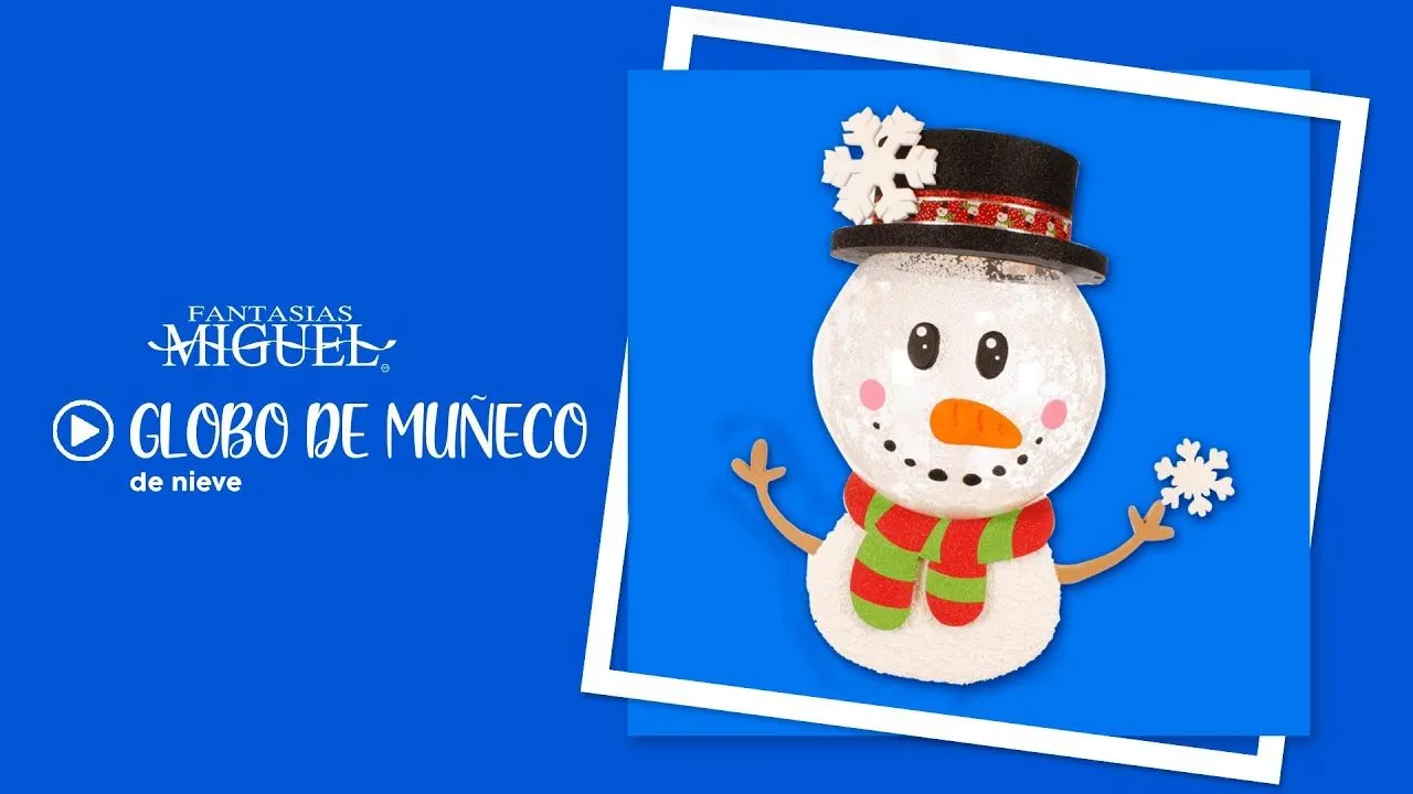 Globo Muñeco De Nieve | Proyecto | Fantasias Miguel – Fantasías Miguel