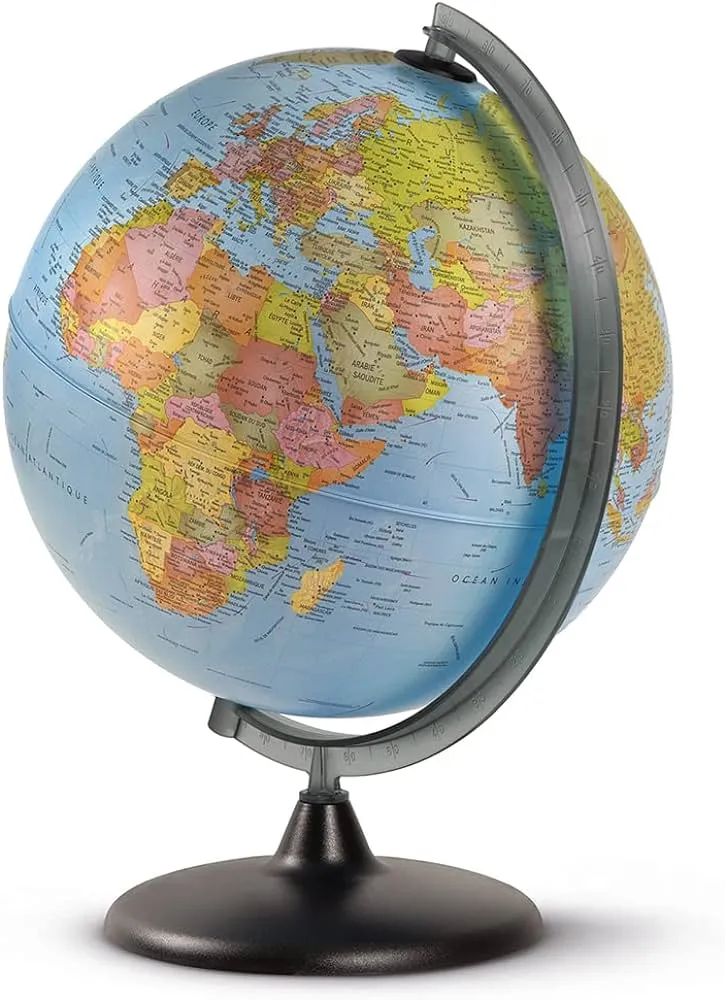 Globo Terráqueo de 30 cm de Diámetro con División Política actualizada en Español y Meridiano Graduado | Incluye mas de 4000 Nombres | Países| Capitales| Mares| Oceános| : Amazon.com.mx: Oficina y papelería Globo Terráqueo de 30 cm de Diámetro con División Política actualizada en Español y Meridiano Graduado | Incluye mas de 4000 Nombres | Países| Capitales| Mares| Oceános| : Amazon.com.mx: Oficina y papelería