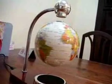 Globo terraqueo flotante /Levitating globe - YouTube Globo terraqueo flotante /Levitating globe - YouTube