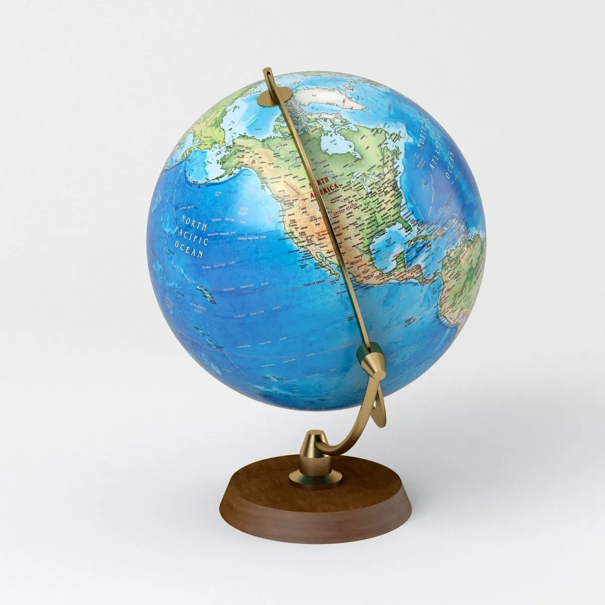 Globo terráqueo con soporte de madera y elementos de latón - Mapa mundial Modelo 3D $8 - .c4d .3ds .dae .dxf .fbx .obj .wrl - Free3D Globo terráqueo con soporte de madera y elementos de latón - Mapa mundial Modelo 3D $8 - .c4d .3ds .dae .dxf .fbx .obj .wrl - Free3D