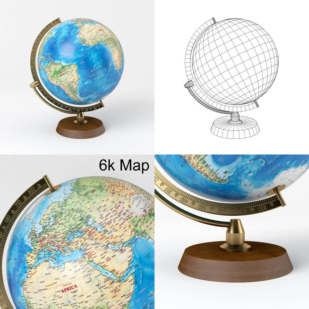 Globo terráqueo con soporte de madera y elementos de latón - Mapa mundial Modelo 3D $8 - .c4d .3ds .dae .dxf .fbx .obj .wrl - Free3D Globo terráqueo con soporte de madera y elementos de latón - Mapa mundial Modelo 3D $8 - .c4d .3ds .dae .dxf .fbx .obj .wrl - Free3D