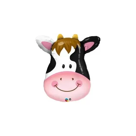 globo vaca cara foil 80cm en la categoria globos de animales globo vaca cara foil 80cm en la categoria globos de animales