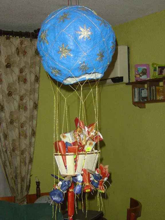 Como hacer un globo aerostatico en foami - Imagui Como hacer un globo aerostatico en foami - Imagui