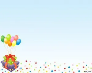 Globos de Cumpleaños Plantilla PowerPoint | Plantillas-Powerpoint ...
