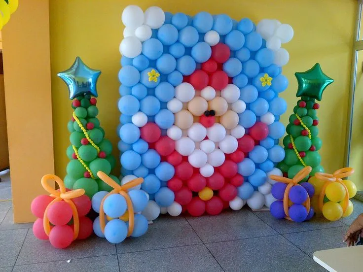 Globos y Maquillaje - Navidad on Pinterest | Navidad, Balloon and ...