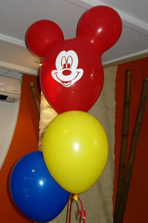 Globos Mickey Mouse para cumpleaños - Imagui