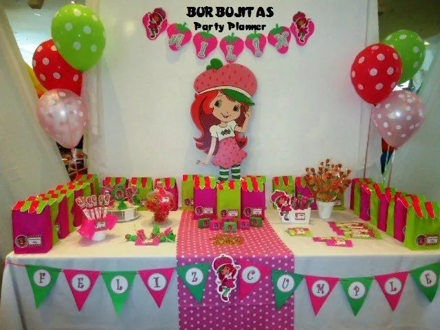 Strawberry Shortcake Birthday Party Ideas | Parties and Photos Strawberry Shortcake Birthday Party Ideas | Parties and Photos