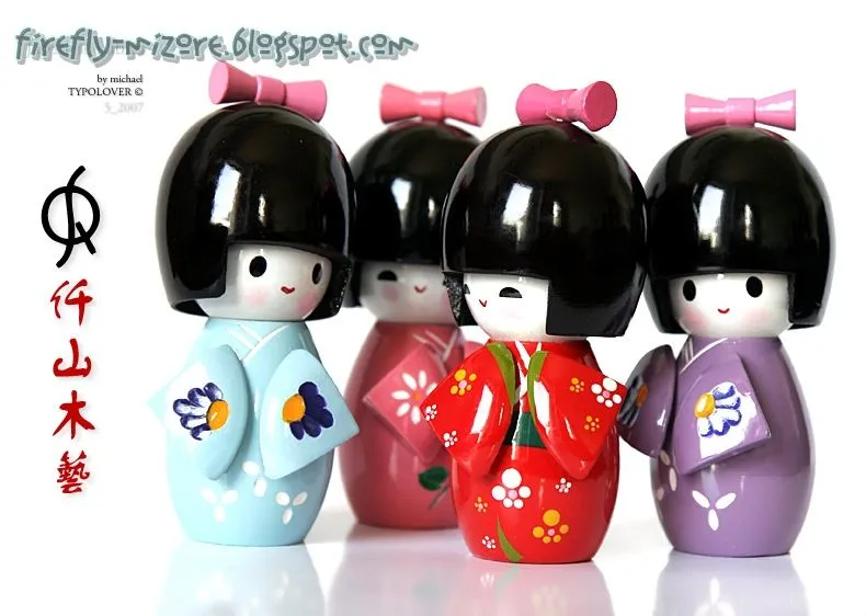 gLoOmY pOp ♥ ::.: El significado de las muñecas Kokeshi ...
