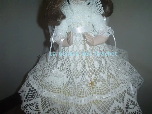 La gloria del crochet: MARIA CONSTANZA y su Primera Comunion La gloria del crochet: MARIA CONSTANZA y su Primera Comunion