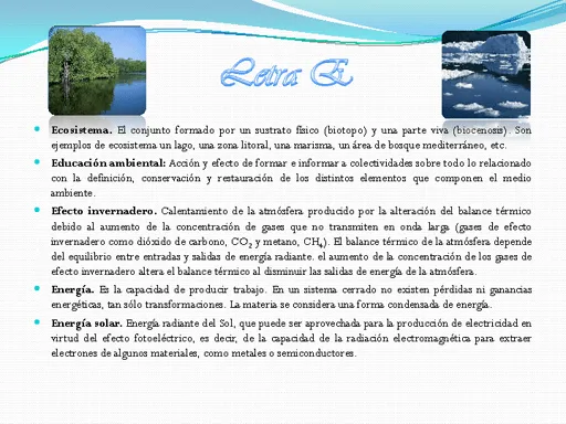 Glosario ambiental - Monografias.