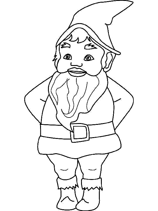 Dibujos para colorear de Gnomos, Duende, Plantillas para colorear ... Dibujos para colorear de Gnomos, Duende, Plantillas para colorear ...