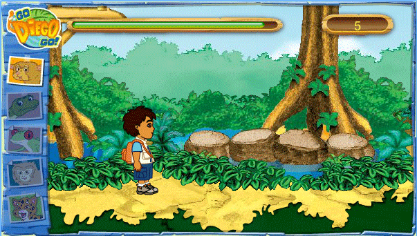 Go, Diego, Go! Fotografiar animales - Juegos Go, Diego, Go! Fotografiar animales - Juegos