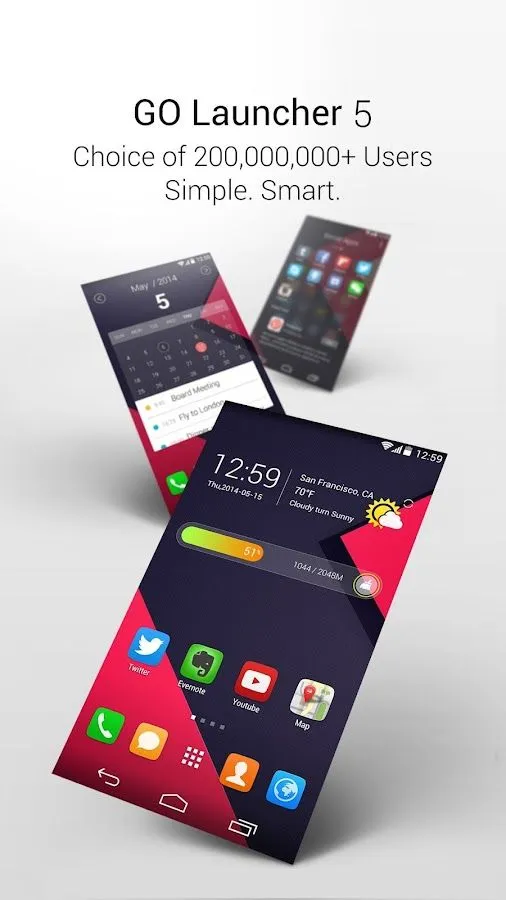 GO Lanzador EX:Tema y Fondo - Aplicaciones Android en Google Play