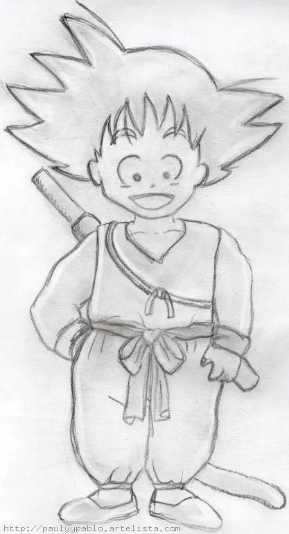 goku pauly y pablo se aman - Artelista.com
