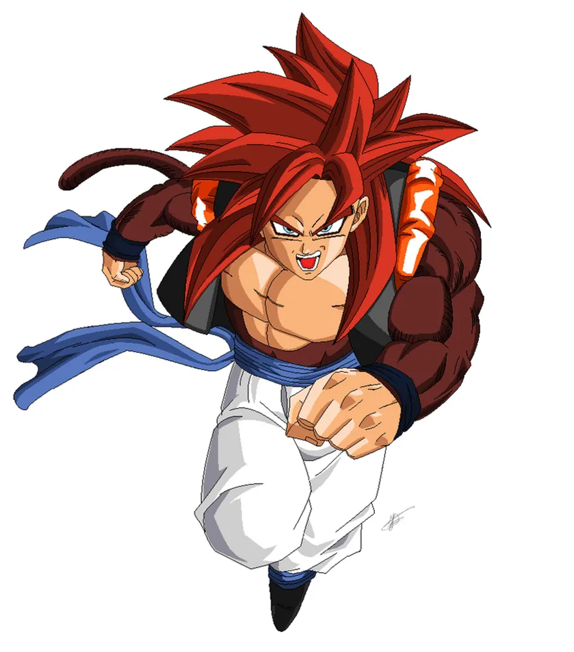Gogeta SSJ4 by JunDBZArt on DeviantArt