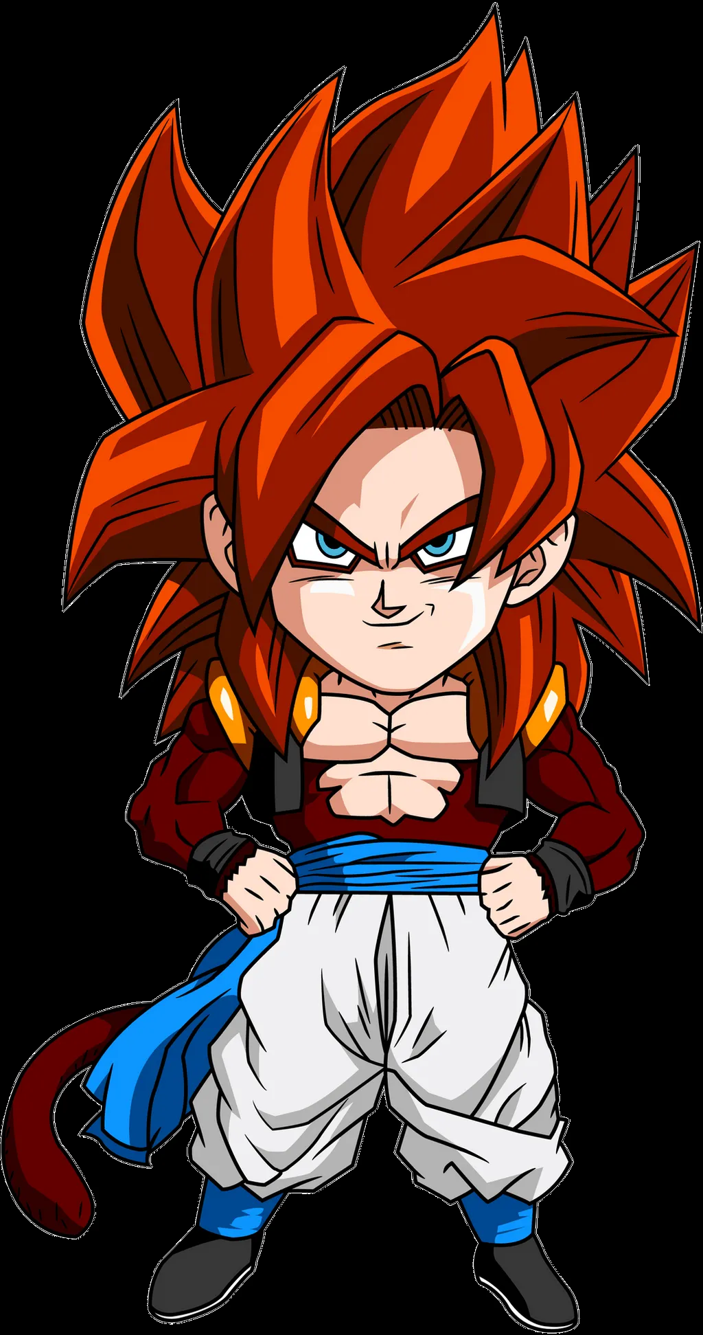Gogeta ssj4 chibi by maffo1989 on DeviantArt Gogeta ssj4 chibi by maffo1989 on DeviantArt