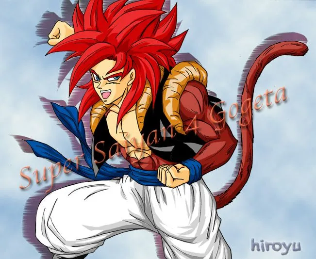 Gogeta SSJ4 - Colored by ssjgogeto on DeviantArt