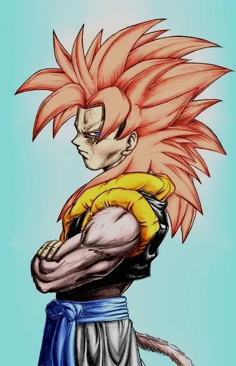 Gogeta SSJ4 - Colored by ssjgogeto on DeviantArt