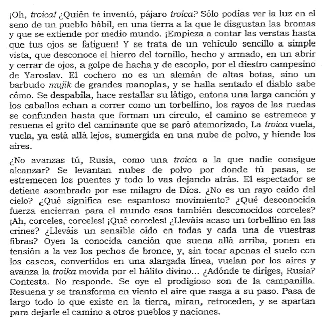 Gógol | Lenguas y Literaturas