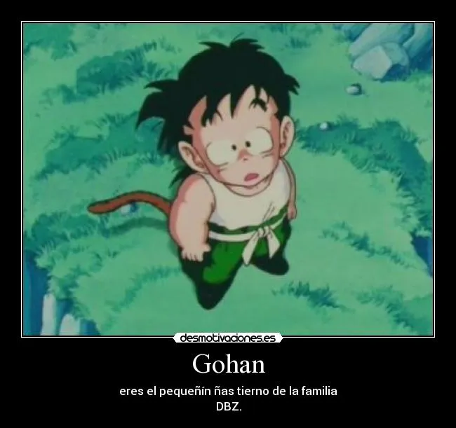 Gohan niño llorando - Imagui