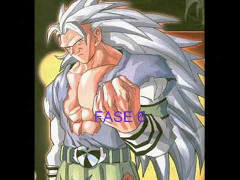 goku y sus 10 fases - YouTube