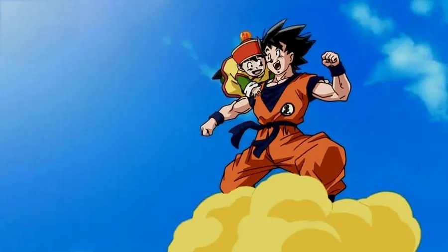 goku and gohan by axone213 on DeviantArt