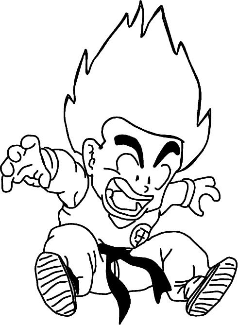 Goku Para Colorear - Taringa!