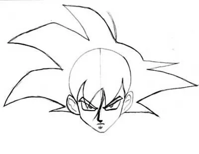 Goku de Dragon Ball - Tutoriales de Como dibujar a en Personajes ...