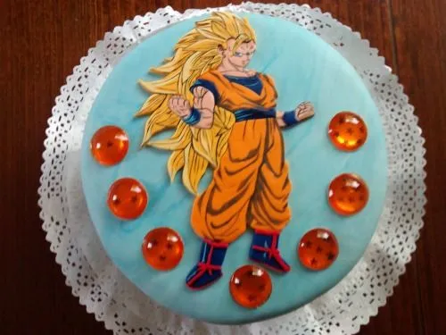 Tortas Dragon Ball Z goku - Imagui