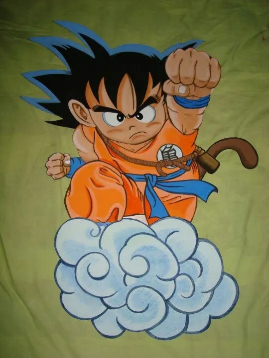 Goku en foami | Mis trabajos | Pinterest | Goku