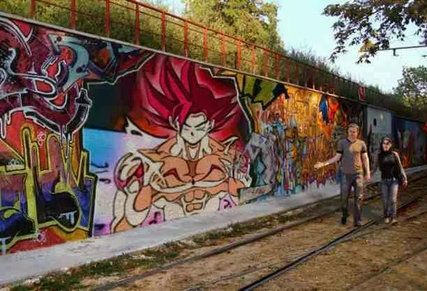 Goku graffiti by mikenater on DeviantArt