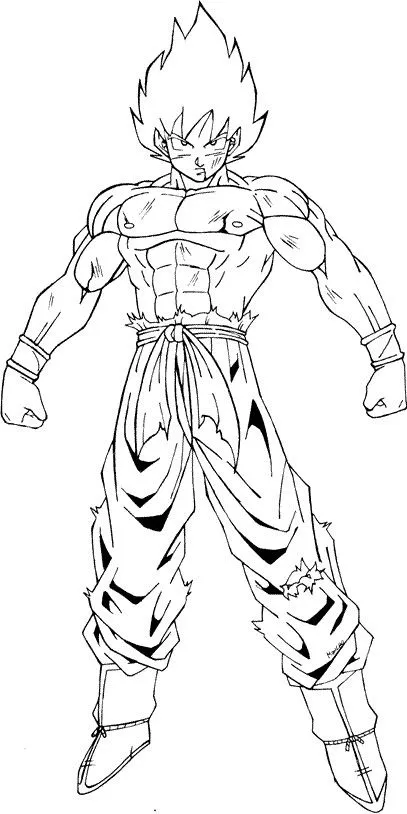 goku kaioken x1 by moncho-m89 on DeviantArt