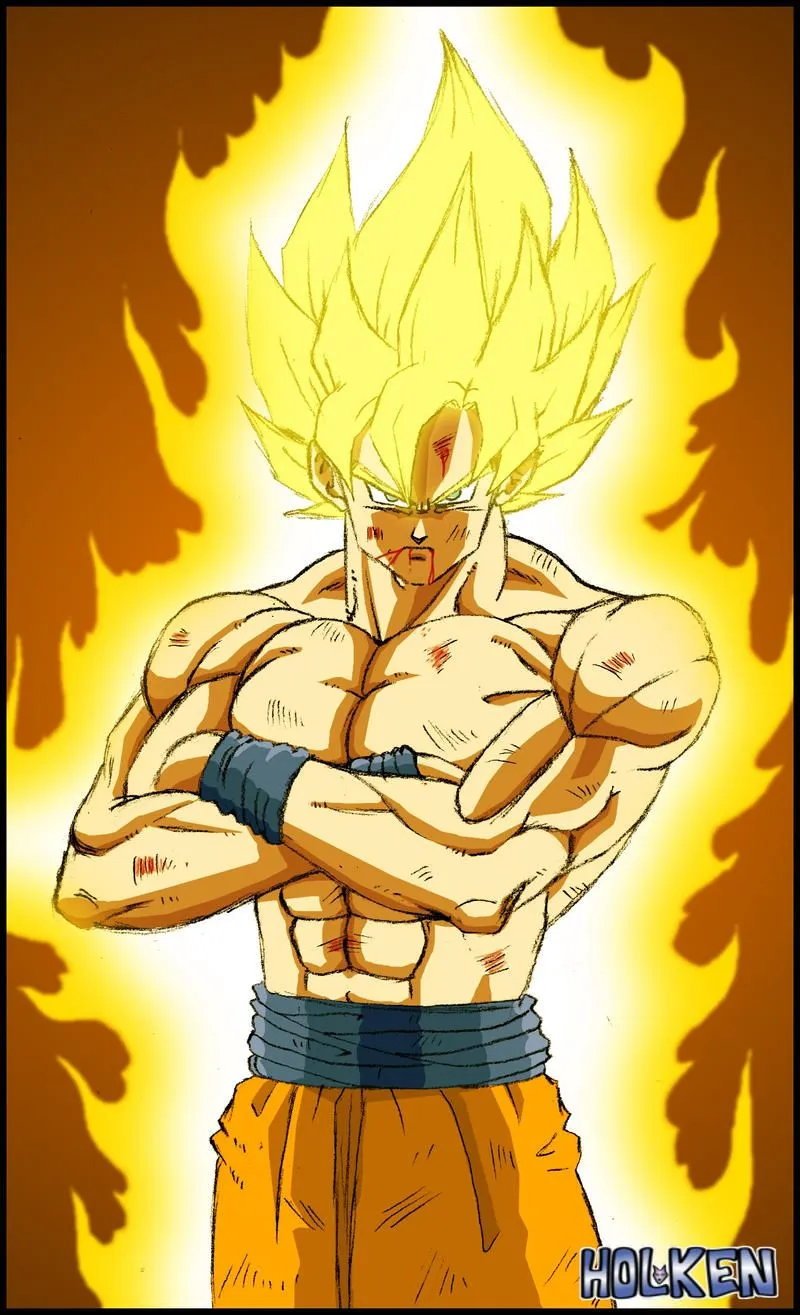 Son goku ssj -02- by DBZwarrior on DeviantArt