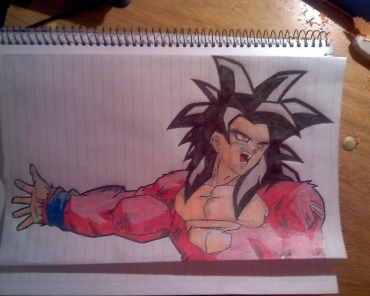 Goku SsJ 4 by Rodrinex on DeviantArt