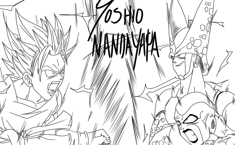 Goku ssj para pintar - Imagui