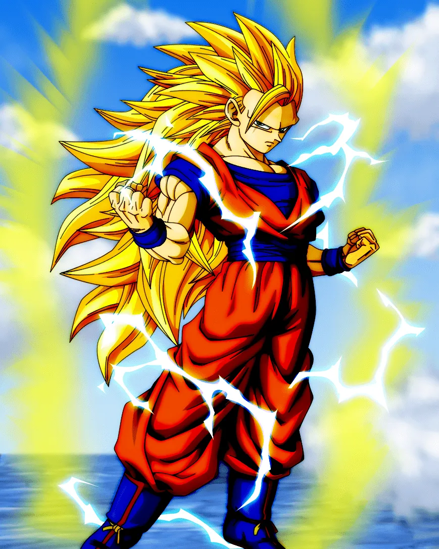 GOKU SSJ3 – Super Sayayin 3 | marbal