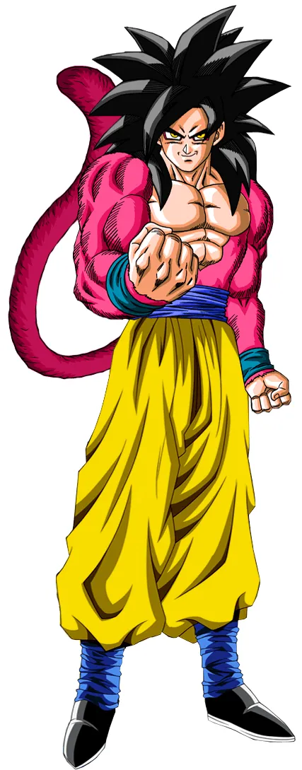 Goku Ssj4 By Dbzmaster31 Clipart - Free Clip Art Images