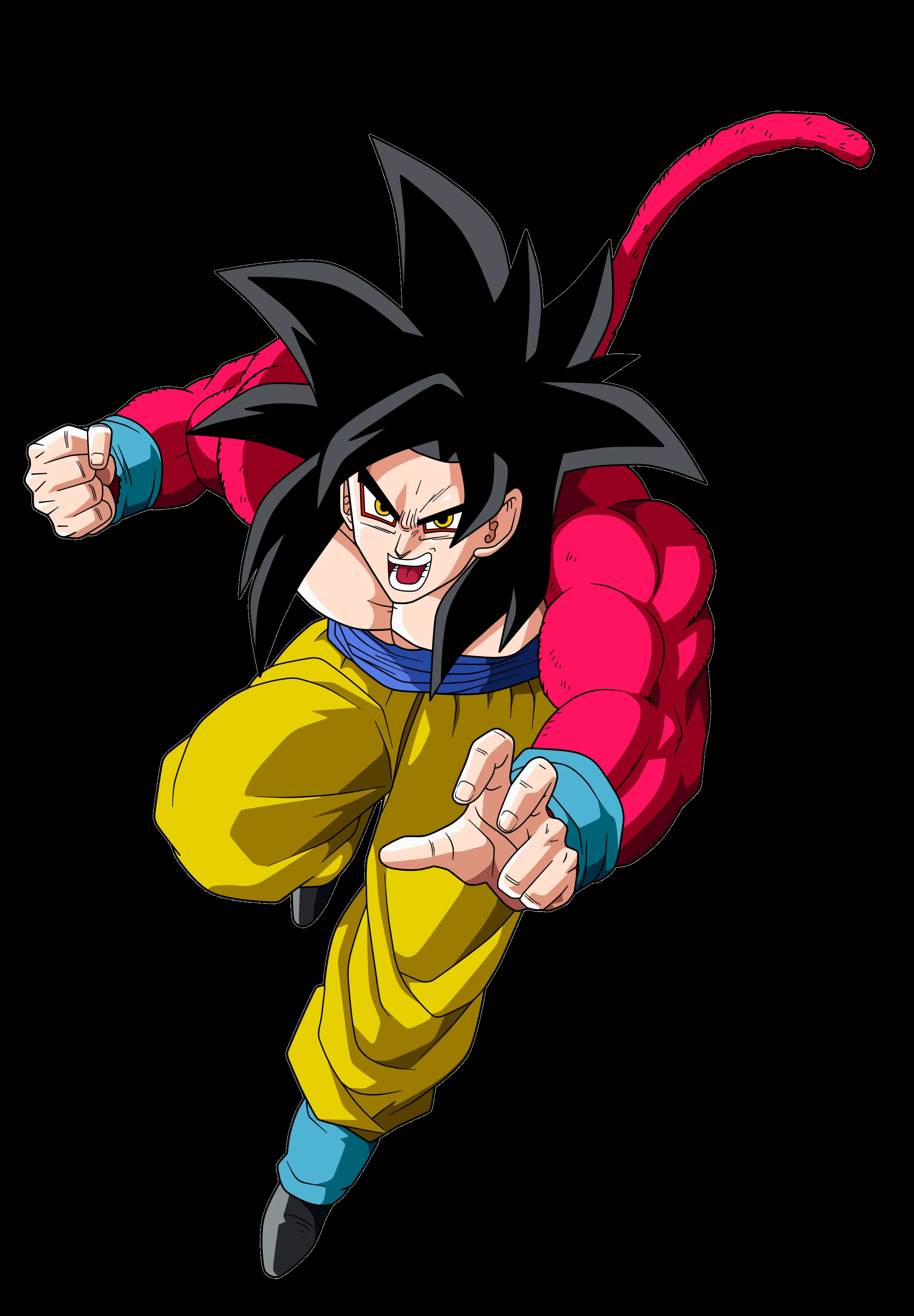 Goku SSJ4 by RenderDragonball on DeviantArt