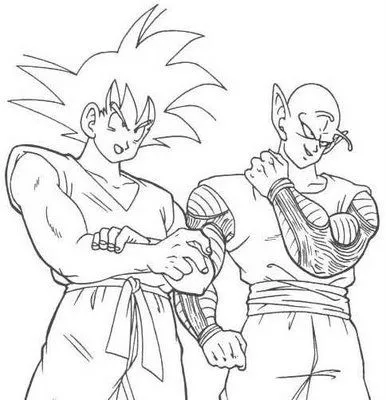 Goku ssj4 para colorear - Imagui