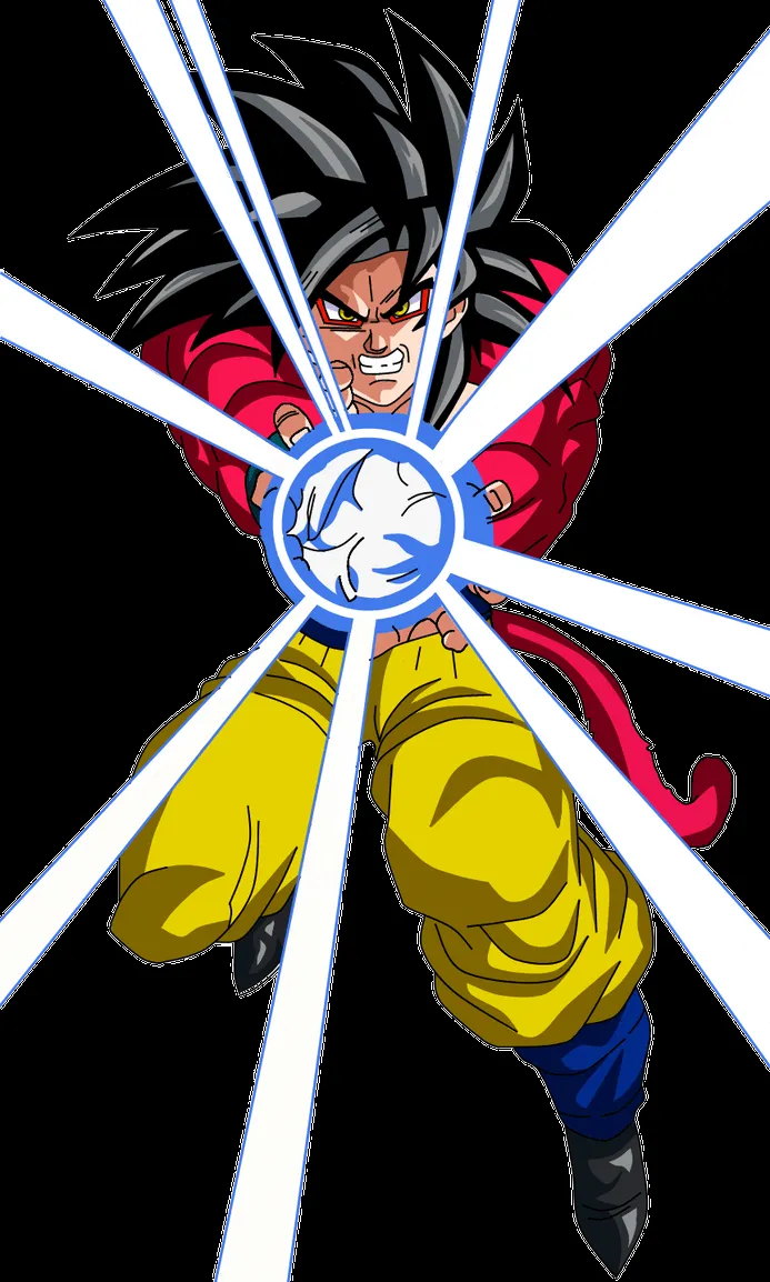 Goku SSJ4 Kamehameha by momosexes on DeviantArt Goku SSJ4 Kamehameha by momosexes on DeviantArt