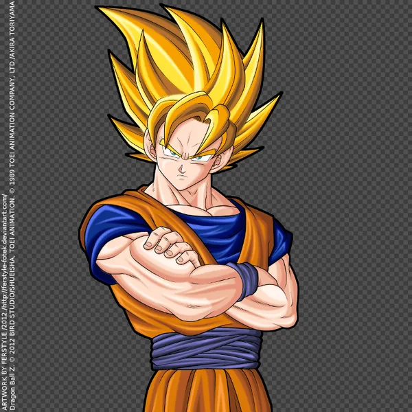 Goku Super Saiyajin by Ferstyle-Fotek on DeviantArt Goku Super Saiyajin by Ferstyle-Fotek on DeviantArt