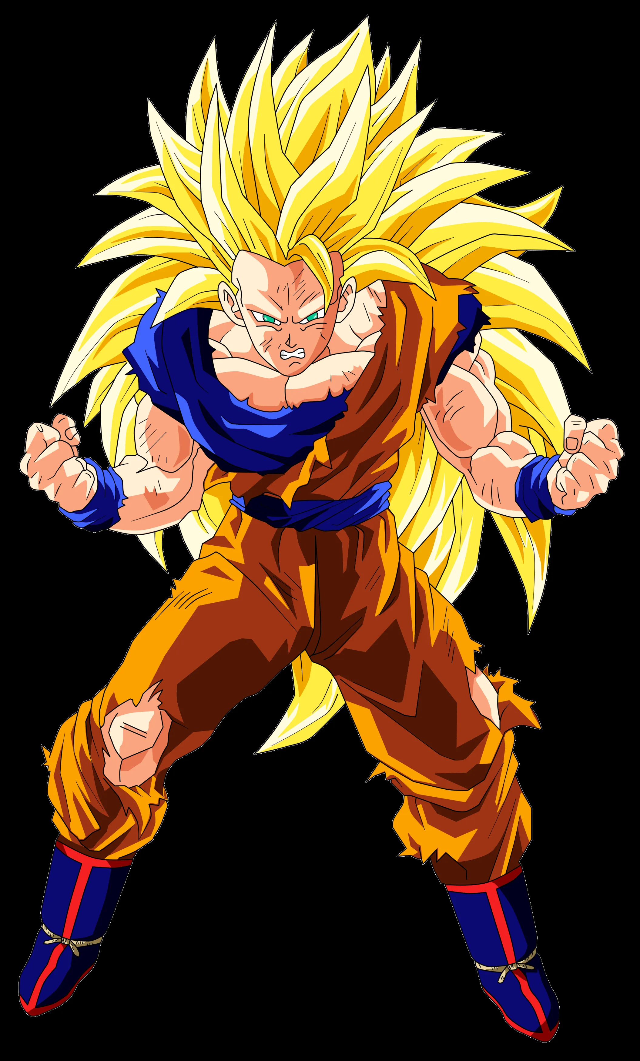 Goku Super Saiyan 3 by OriginalSuperSaiyan on DeviantArt