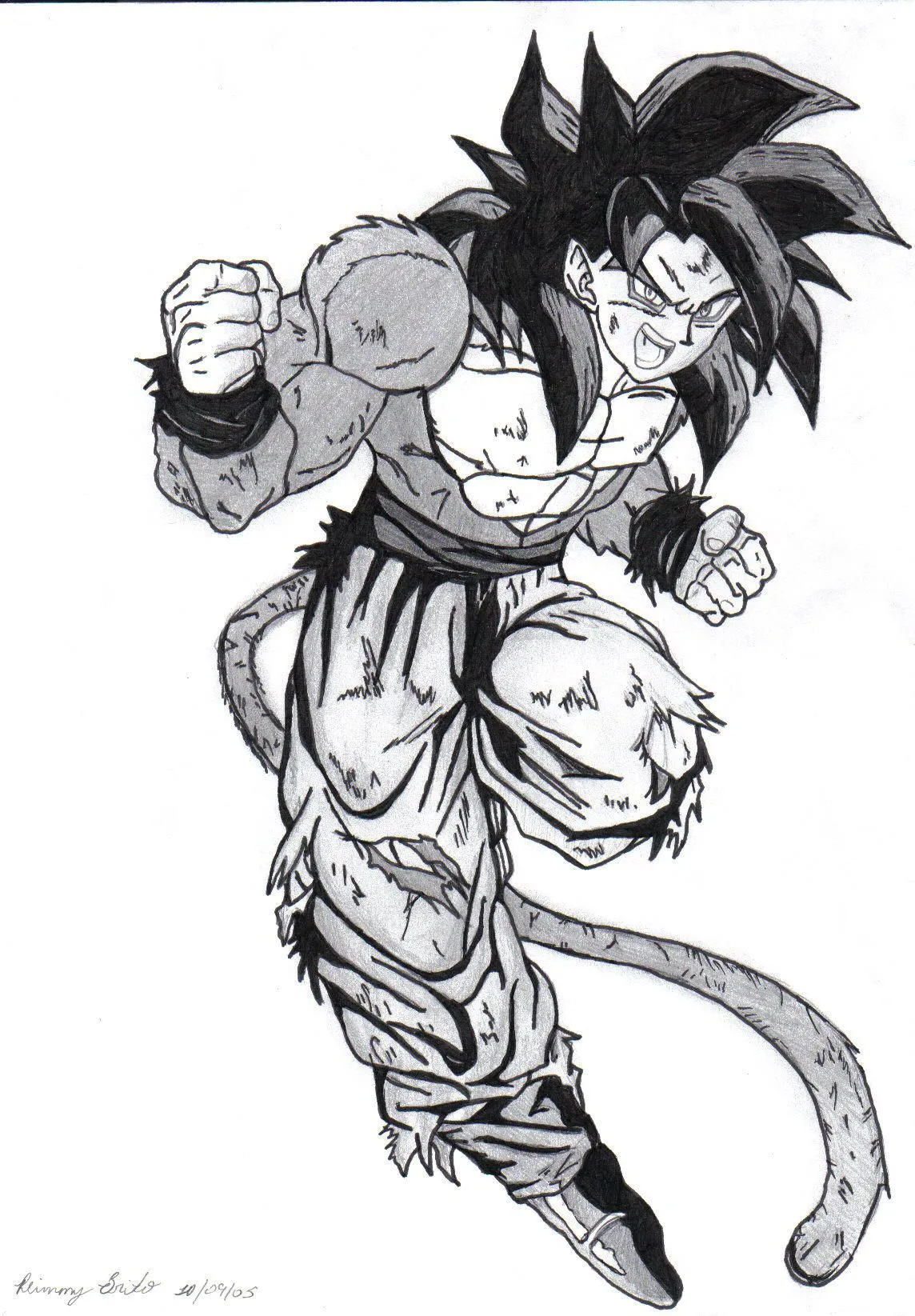 Super Saiyan Goku by ~ExclusivePikz on deviantART Super Saiyan Goku by ~ExclusivePikz on deviantART