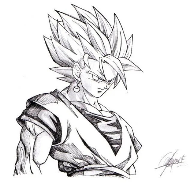 Goku Super Saiyan JC CF - Artelista.com