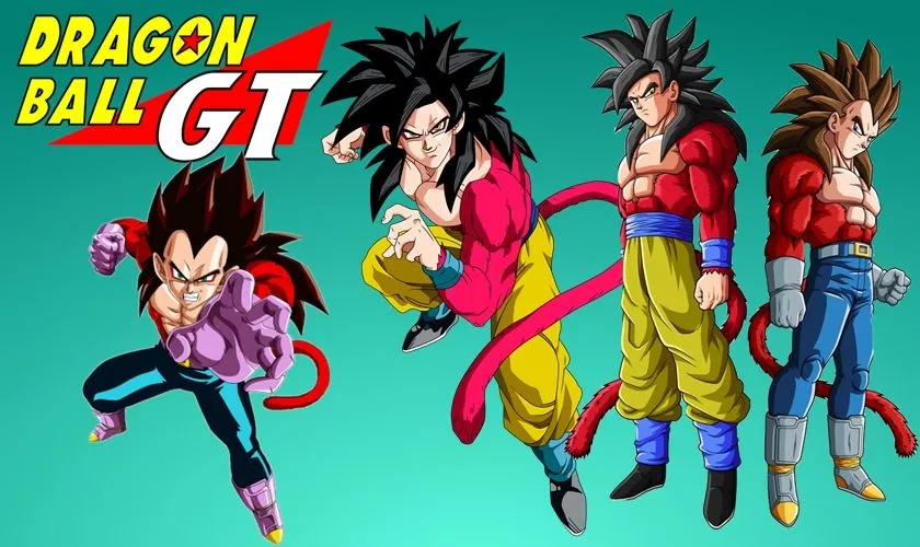 Goku e Vegeta Super Sayajin 4 by DragonBall2013 on DeviantArt