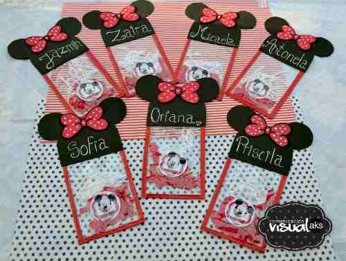 Golosineros De Mickey Y Minnie Mouse Bolsas Transparentes! - $ 25 ...