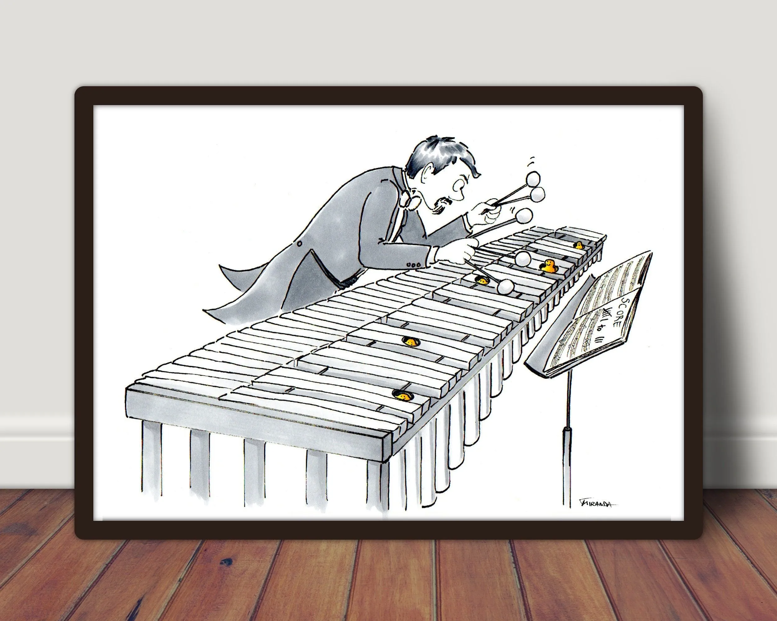 Golpea una ilustración de dibujos animados de mole marimba - Etsy México Golpea una ilustración de dibujos animados de mole marimba - Etsy México